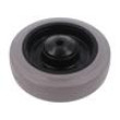 Pojezdové kolo Ø: 125mm W: 36mm Mat: elastická guma POGES