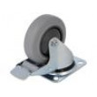 Pojezdové kolo Ø: 100mm W: 32mm H: 128mm otočné s brzdou 150kg