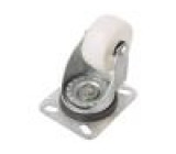 Pojezdové kolo Ø: 65mm W: 30mm H: 100mm otočné Dyn.zat: 1,2kN