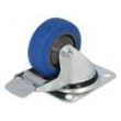 Pojezdové kolo Ø: 80mm W: 32mm H: 105mm otočné s brzdou 120kg