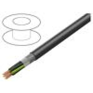 Vodič BiT 1000 CH 7G2,5mm2 LSZH černá 0,6/1kV