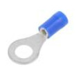 Hrot: očkový M6 Ø: 6,4mm 1,5÷2,5mm2 krimpovací na kabel modrá