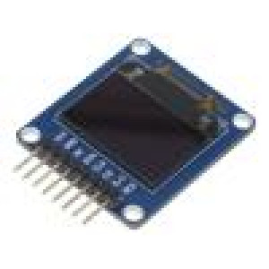 Zobrazovač: OLED 0,95