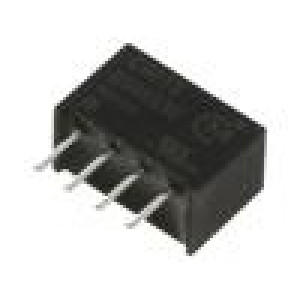 CRE1S0505S3C Měnič: DC/DC 1W Uvst: 2,97÷3,63V Uvýst: 5VDC Ivýst: 200mA SIP