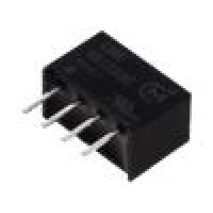 CME0512S3C Měnič: DC/DC 0,75W Uvst: 4,5÷5,5V Uvýst: 12VDC Ivýst: 63mA SIP