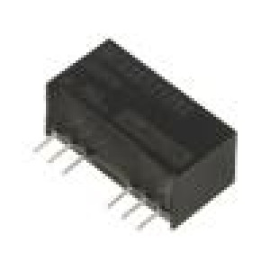 NCS3S1212SC Měnič: DC/DC 3W Uvst: 9÷36V Uvýst: 12VDC Ivýst: 250mA SIP 4,4g