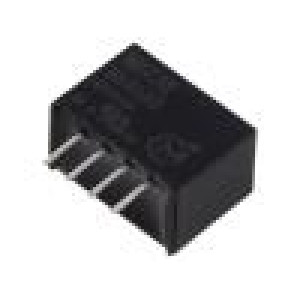 MEE3S0505SC Měnič: DC/DC 3W Uvst: 4,5÷5,5V Uvýst: 5VDC Ivýst: 600mA SIP 2,3g