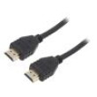 Kabel HDMI 2.0 HDMI vidlice,micro HDMI zástrčka 1m černá