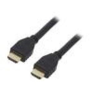 Kabel HDMI 2.0 HDMI vidlice,micro HDMI zástrčka 5m černá