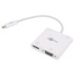 Adaptér USB 3.0 0,15m bílá Podpora: 4K,UHD 2160p bilá