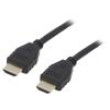 Kabel HDMI 2.0 HDMI vidlice,micro HDMI zástrčka 2m černá