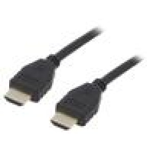 Kabel HDMI 2.0 HDMI vidlice,micro HDMI zástrčka 2m černá