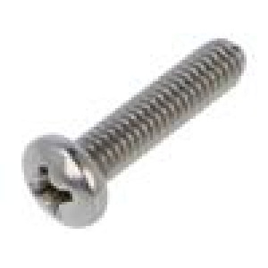 Šroub UNC8-32x19,1 Hlava: válcová Phillips PH2