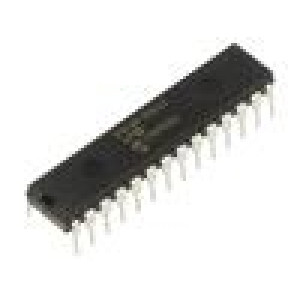 PIC18F25Q43-I/SP IC: mikrokontrolér PIC