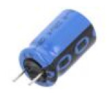 Kondenzátor: elektrolytický THT 220uF 50VDC Ø10x16mm ±20%