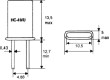 Rezonátor krystalový 12,228MHz ±30ppm 16pF-30pF THT HC49/U