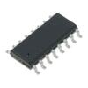 74HC174D.653 IC: číslicový klopný obvod D Ch: 6 CMOS HC SMD SO16 role,páska