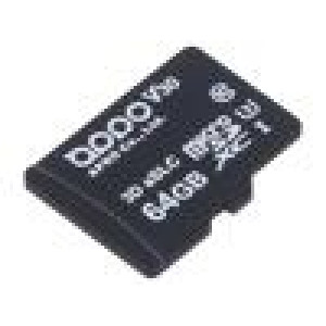 Paměťová karta průmyslová 3D aSLC,microSDXC 64GB -25÷85°C