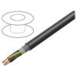 Vodič ÖLFLEX® ROBUST 215C 5G0,5mm2 TPE černá 300/500V