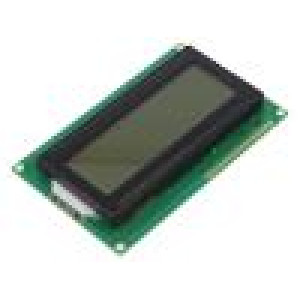Zobrazovač: LCD alfanumerický FSTN Positive 20x2/2x20 bílá