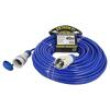 Prodlužovací síťový kabel Zásuvky: 1 PUR modrá 3x1,5mm2 40m