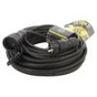 Prodlužovací síťový kabel Zásuvky: 1 guma černá 3x2,5mm2 25m