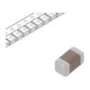 Kondenzátor keramický MLCC 1uF 10V X5R ±10% SMD 0402