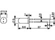 SFH300-3/4 Fototranzistor λp max:850nm 35V 50° Čočka čirá