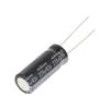 Kondenzátor: elektrolytický THT 220uF 63VDC Ø10x25mm ±20%