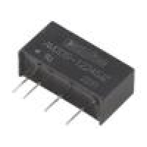 AM2DS-1224SJZ Měnič: DC/DC 2W Uvst: 10,8÷13,2V Uvýst: 24VDC Ivýst: 83mA SIP7