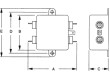 Filtr odrušovací 250VAC 1,7mH Cx:9nF Cy:2,8nF Iprac.max:3A