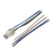 Připojovací kabel M12 PIN: 5 přímý 1m zástrčka -25÷85°C 63VDC