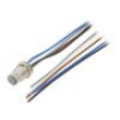 Kabel: pro snímače/automatizaci M12 PIN: 5 přímý 1m zástrčka