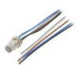 Kabel: pro snímače/automatizaci M12 PIN: 5 přímý 1m zástrčka