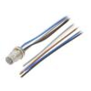 Kabel: pro snímače/automatizaci M12 PIN: 5 přímý 1m zástrčka
