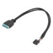 Kabel: napájecí USB 2.0 9pin,USB 3.0 19pin 0,3m Cablexpert