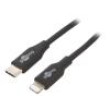 Kabel USB 2.0 vidlice Apple Lightning,USB C vidlice 0,5m