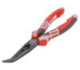 Pliers curved,telephone 205mm Conform to: DIN/ISO 5745