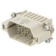 Konektor: HDC kontaktní vložka vidlice Han® DD PIN: 28 28+PE