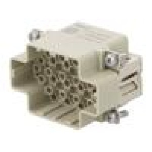 Konektor: HDC kontaktní vložka vidlice Han® DDD PIN: 55 55+PE