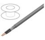 Vodič F-C-PURö-OZ 2x0,5mm2 PUR šedá 300/500V CPR: Eca