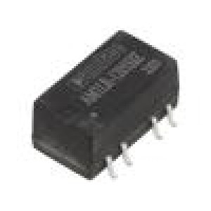 AM1LR-1205SJZ Měnič: DC/DC 1W Uvst: 11,4÷12,6V Uvýst: 5VDC Ivýst: 200mA SMD