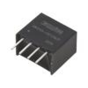 AM2SS-0512SJZ Měnič: DC/DC 2W Uvst: 4,5÷5,5V Uvýst: 12VDC Ivýst: 167mA SIP4