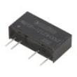 AM1DR-1212SH30VZ Měnič: DC/DC 1W Uvst: 11,4÷12,6V Uvýst: 12VDC Ivýst: 83mA SIP7