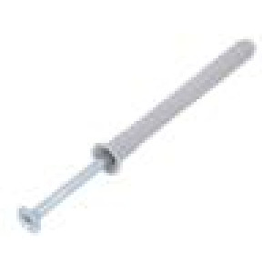 Plastic anchor 8x80 N with screw 100pcs 8mm