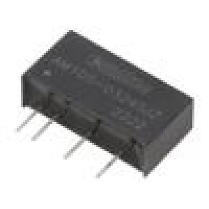 AM1DS-0324SJZ Měnič: DC/DC 1W Uvst: 2,97÷3,63V Uvýst: 24VDC Ivýst: 42mA SIP7