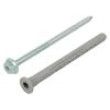 Plastic anchor 10x120 SXRL-T with screw 50pcs 10mm