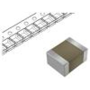 Kondenzátor: keramický MLCC 0,1uF 6,3V X5R ±10% SMD 0201