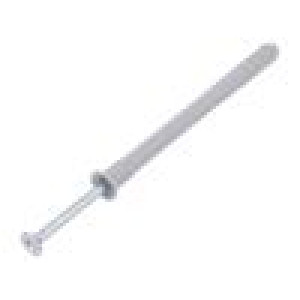 Plastic anchor 8x100 N with screw 100pcs 8mm