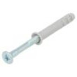 Plastic anchor 5x30 N with screw 100pcs 5mm